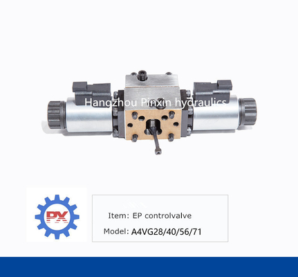 1석 Cast Iron Hydraulic Pump A4vg71 Ep 제어 밸브