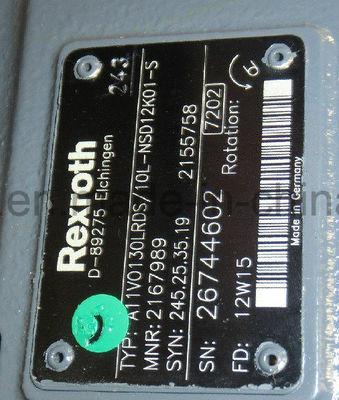 A11vlo130lrds 시리즈 A4VG28-B 오일을 탑재 로터리 드릴링용 수압 피스톤 펌프