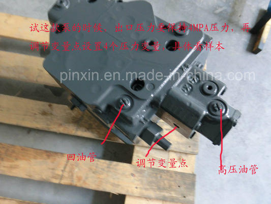 가공 리그에 드럼 롤러를 위해 Cast Iron Hydraulic 피스톤 펌프 A7vo107lrdh1를 적용
