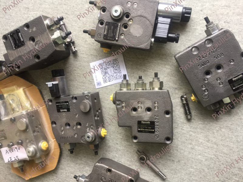 A11vo40 60 75 수압 펌프 및 모터 접촉을위한 듀얼 시터 Lrdc DRL 제어 밸브